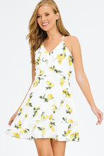 Load image into Gallery viewer, Give Me Lemons Boho Mini Dress